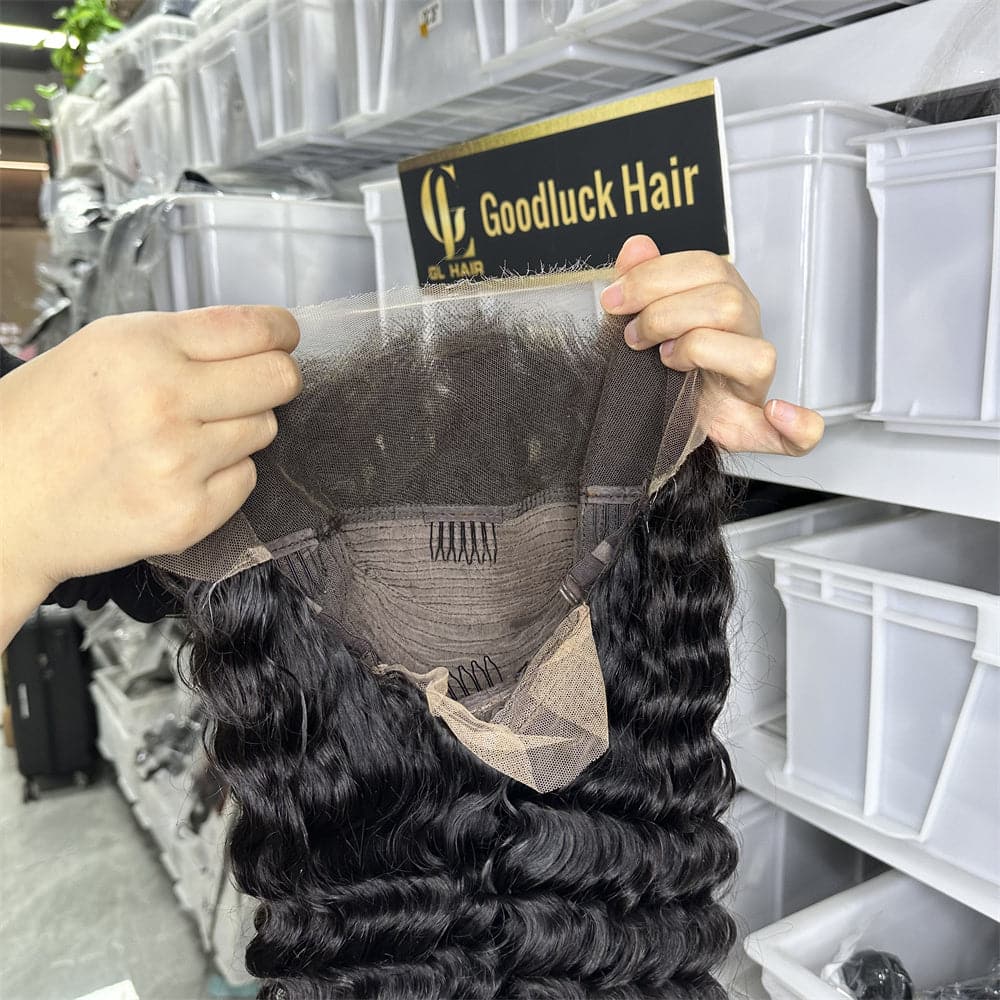 13x4 full frontal 13x4 wig deep wave - Goodluck Hair